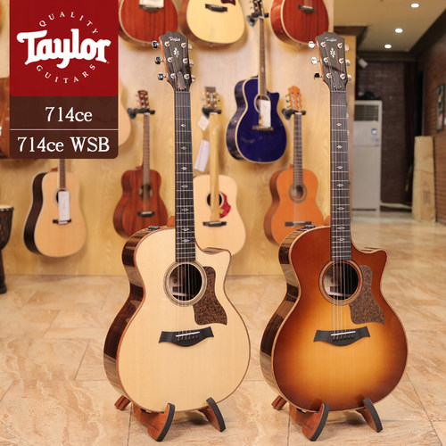 taylor全单电箱民谣吉他