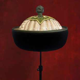 香槟色男童蒙古族帽子摄影民族头饰男孩高端走秀演出日常生活款