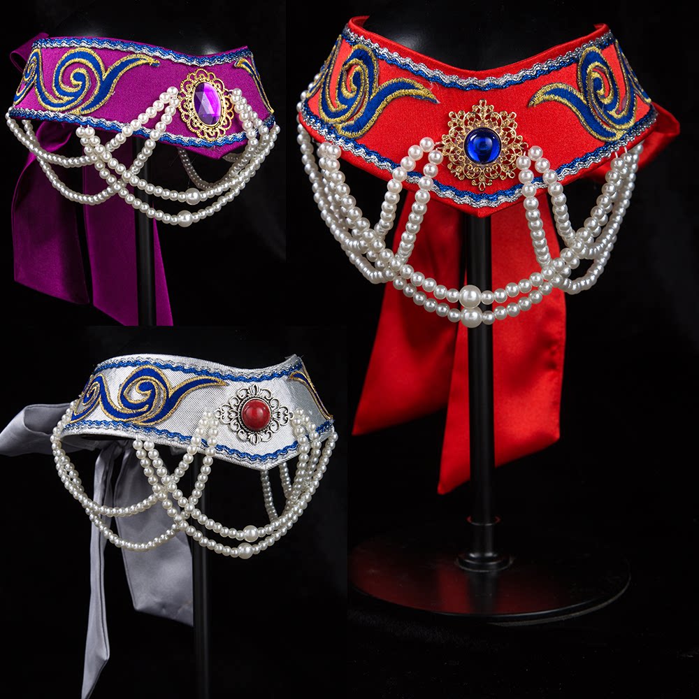 新款蒙古族头饰蒙古女帽顶碗舞筷子舞蹈表演内蒙古系带帽子包邮