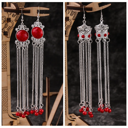 Этнические серьги, аксессуар, костюм, этнический стиль