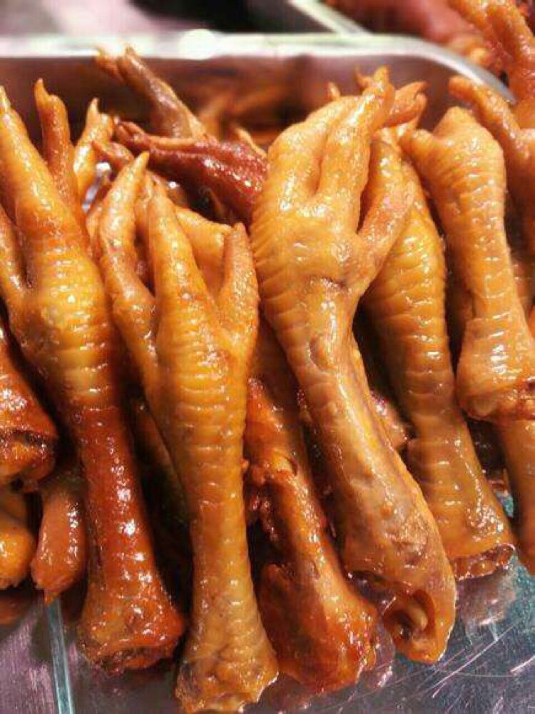 哈尔滨一手店 鸡手 鸡爪子500克  即食