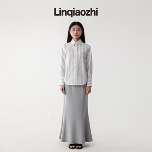 春夏新款 清仓微瑕 高级感纯棉半身裙长裙女针织裙 断码