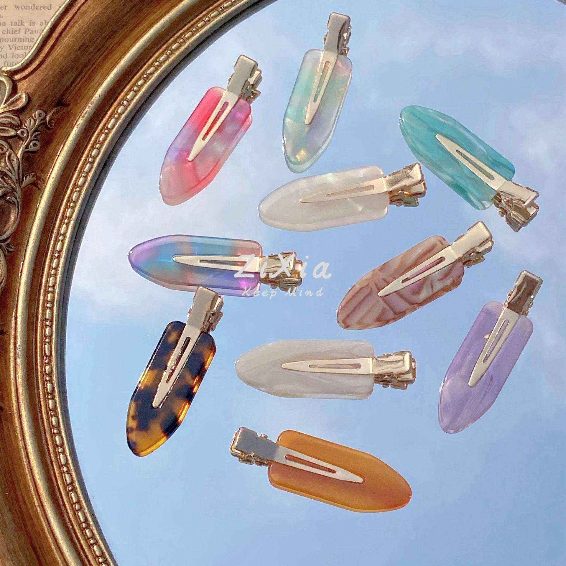 韩版化妆无痕夹醋酸刘海夹仙气质感碎发前额发夹美少女侧边夹饰品,饰品/流行首饰/时尚饰品新,民族风发饰,淘宝优惠券,粉丝福利购,淘宝优惠卷