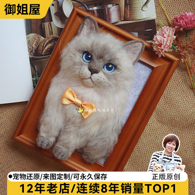 【12年老店】御姐羊毛毡定制宠物