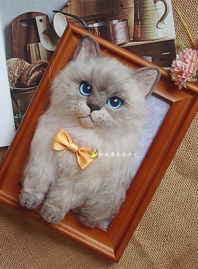 【12年老店】御姐羊毛毡定制宠物