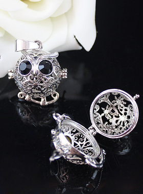 可打开镂空项链配饰挂件礼品吊坠