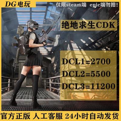 PUBGG币CDK兑换码绝地求生金币gb