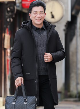 【中长款】男士保暖棉衣外套