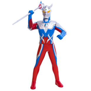 正版赛罗奥特曼可动人偶变形模型公仔软胶噢特曼儿童男孩玩具全套