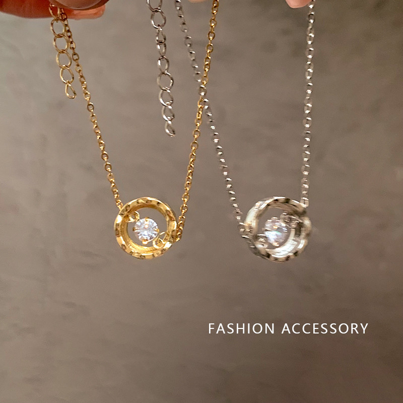 时来运转手链女款2024新款锁骨链高级感轻奢小众金色不易掉色手链