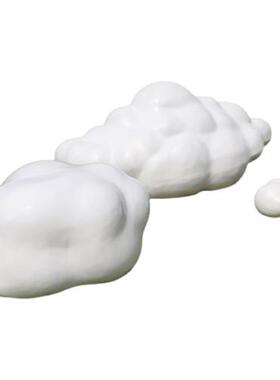 户外铁艺抽象人物雕塑玻璃钢不锈钢镂空云朵摆件广场公园草坪装饰