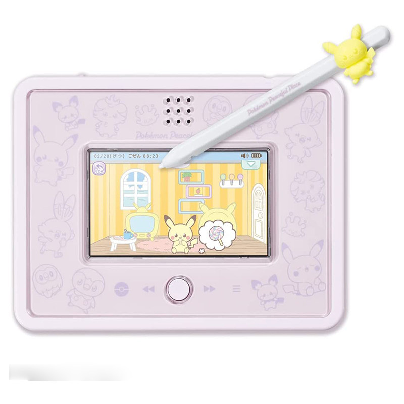 精灵宝可梦口袋妖怪pad 精灵皮卡丘儿童宠物游戏机触屏早教学习机