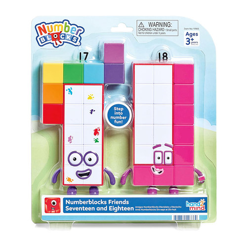 Numberblocks17-18玩偶数字积木
