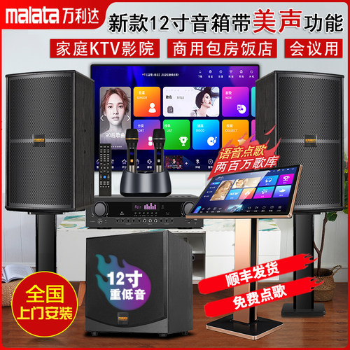 万利达家庭KTV音箱好品质好音质
