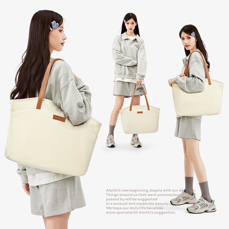 通勤高级感大容量单肩包Sisea