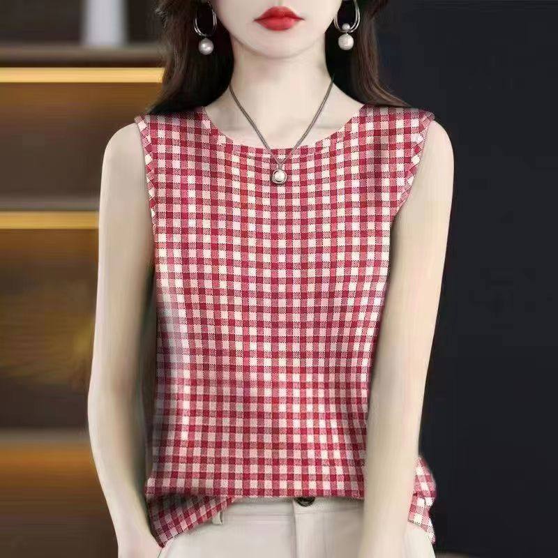 复古民族风背心女胖MM大码时尚潮