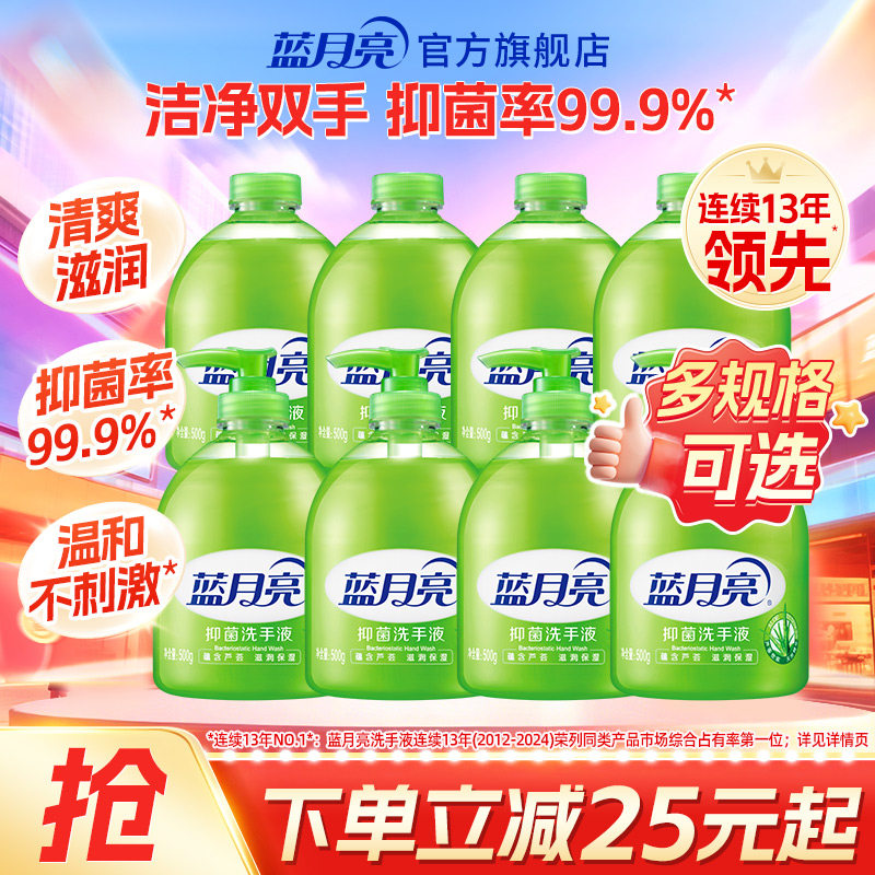 蓝月亮洗手液 家用套装芦荟滋润抑菌99.999%*旗舰店正品