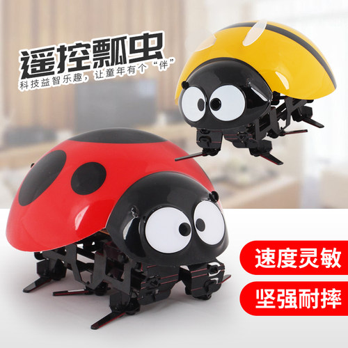 七星瓢虫遥控仿真电动玩具