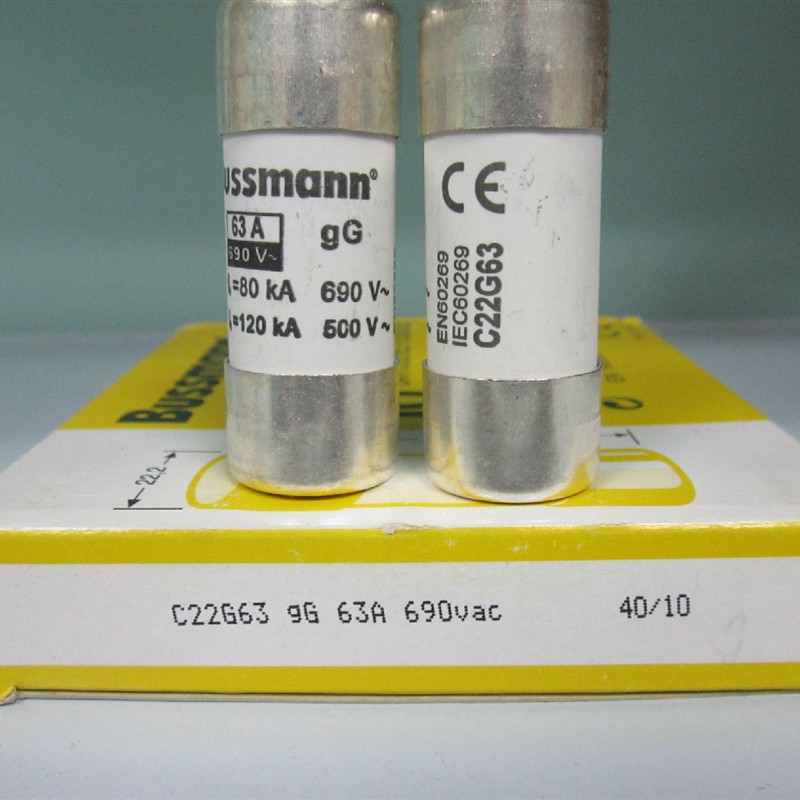 进口熔断器 C22G8 C22G10 C22G12 C22G16 C22G20 C22G25 C22G40