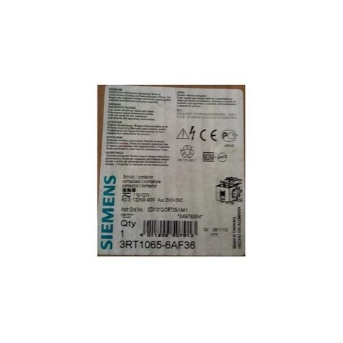现货进口接触器3RT1066-6AF36 3RT1066-6AP36 3RT1066-6...6