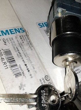 钥匙开关3SB3500-4LD11/3SB3500-4LR11 全新现货备件