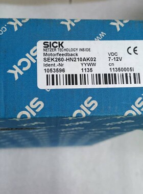 全新原装SICK 1053596 SEK260-HN210AK02 现货