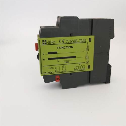 Tele D12DA D12 DA VDE0435 5A 250V time RelayDistressed
