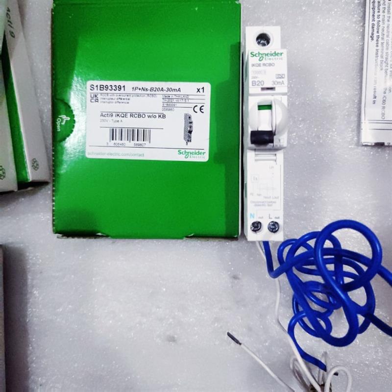 施耐德 S1B93391  iKQE  RCBO  C25 1P+NS-B20A-30MA