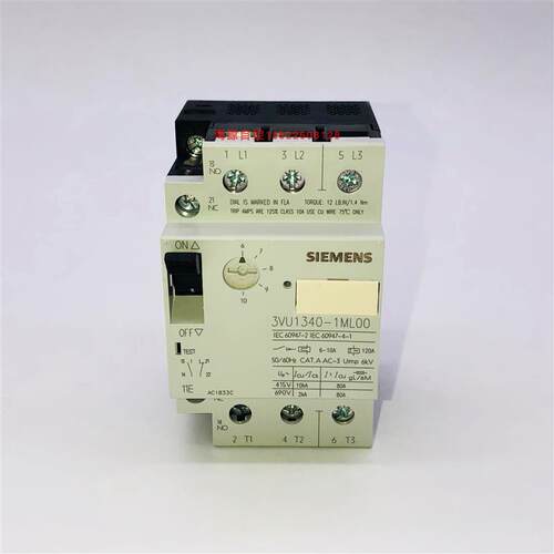 塑壳断路器3VU13401ML00 610A 开关 代理商保真
