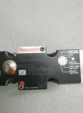 全新Rexroth 4WREE6W08-22/G24K31/F1V  R900924283 无包装
