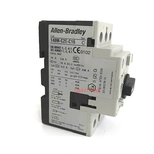 AB 140MC2EC16 140MC2EC10 原装正品马达保护器断路器1016A