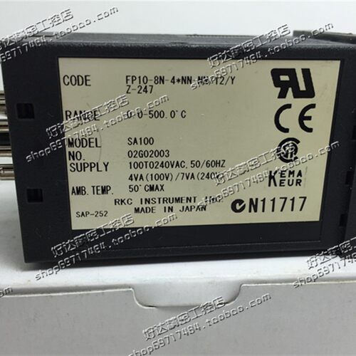 原装正品 温控器 温控仪SA100规格FP10-8N-4*NN-NN/12/YZ-247