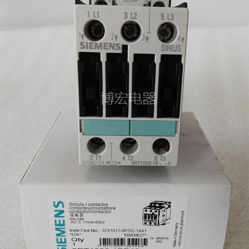 接触器3RT1024-1BB40/ 3RT1025/3RT1023/3RT1026-1BB40/1B..0