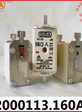 熔断器保险丝 NH00 125A 160A  500V GG/GL 120KA  2000113