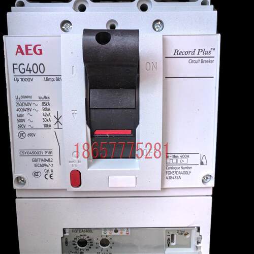 塑壳断路器FGN37DA400LF/DN400LF/HD400LF/DA630NF/DN630NF订货