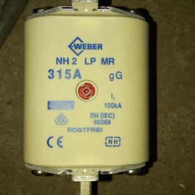Weber熔断器 NH2 LP MR 315A 100KA gG