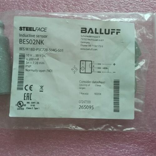 全新原装BALLUFF BES02NK BES M18EI-PSC72B-S04G-S01现货*
