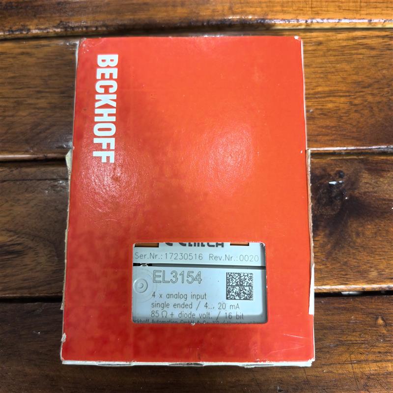 现货促销 全新 BECKHOFF  EL3154 成色非常漂亮 实物照片