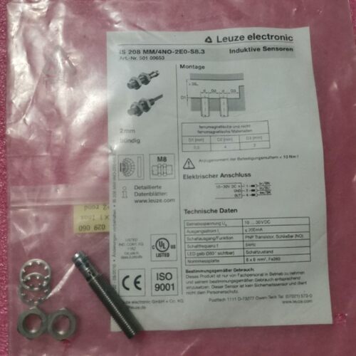 全新原装正品LEUZE  IS208MM/4NO-2E0-S8.3 50109653 现货