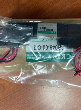 CKD电磁阀4SB049-00-C-DC24全新原装正品出售