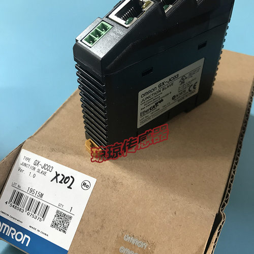 原装正品欧姆龙GX-JC03交换机EtherCAT分支从站GX-JC06-H