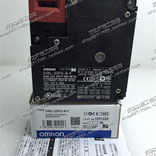 原装正品 OMRON 安全门开关 D4NL-2GFG-B-F 24VDC 现货全新