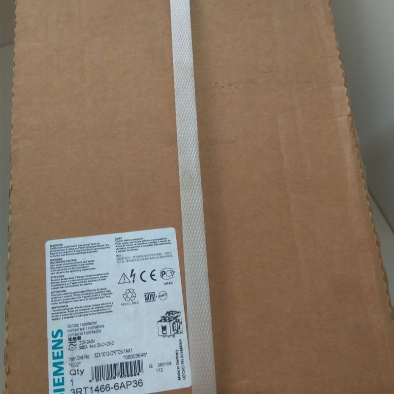 现货接触器3RT1466-6...6  3RT1466-6AP36 6AF36