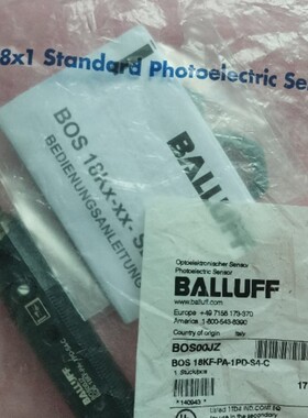 全新原装BALLUFF BOS00JZ BOS 18KF-PA-1PD-S4-C 现货