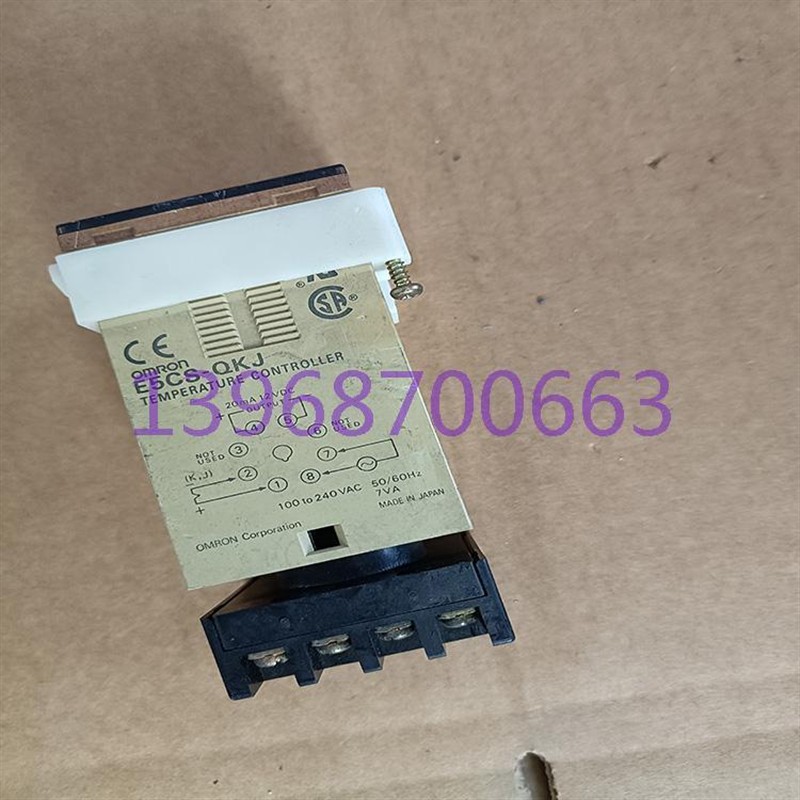 温控仪温控器E5CS-QKJ功能正常 拆机