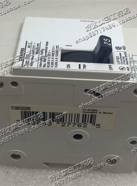 原装正品 墨西哥产siemens 断路器 CQD225 2P 25A 现货特价