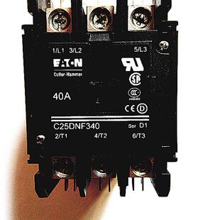 CutlerHammer接触器 40A 继电器C25DNF340