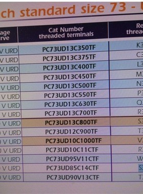 ferraz保险S300718S T300696/PC73UD90V13CTF H301215 1250A1400A
