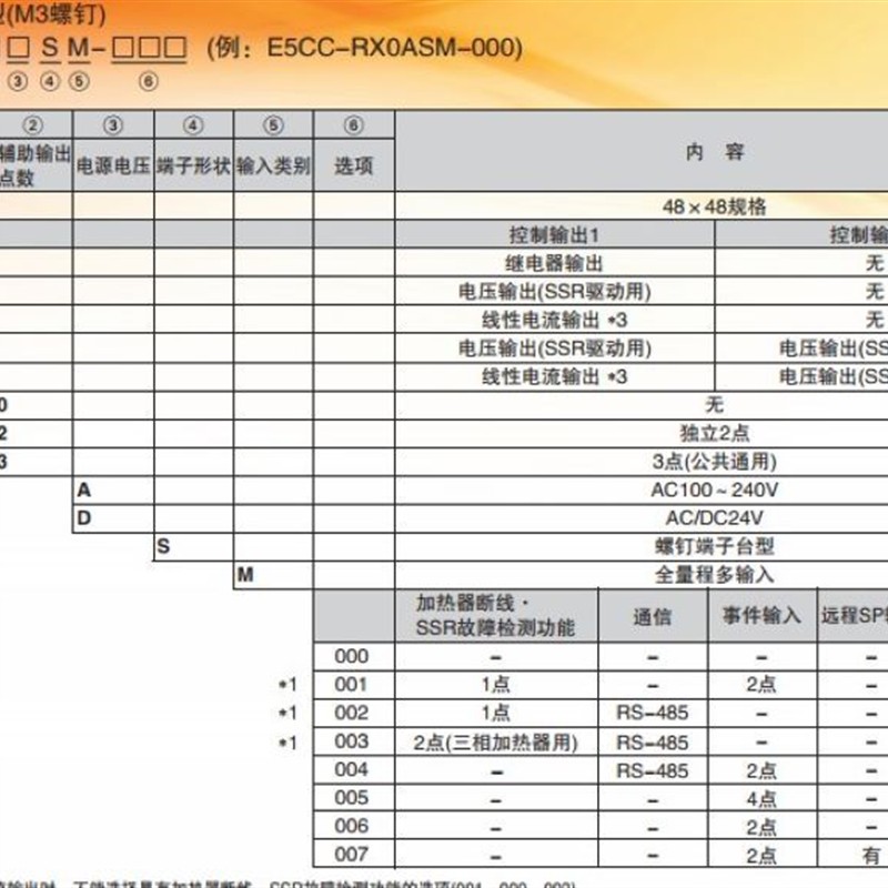 温控E5CC-QX3DSM/QX3ASM/QX3D5M/RX/QX3A5M/-000/001/002/003/004