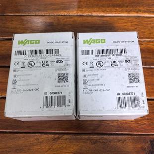 025 362 000成色漂亮实物照 全新未拆封WAGO750 现货促销